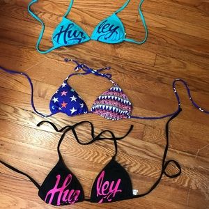 Bikini tops, all in regally good condition